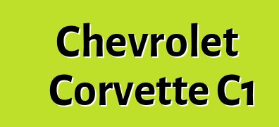 Chevrolet Corvette C1