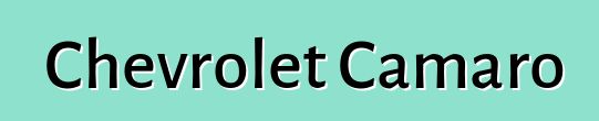 Chevrolet Camaro