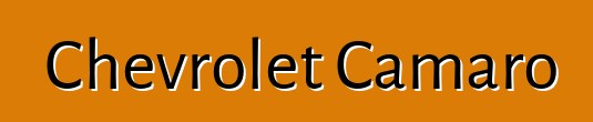 Chevrolet Camaro