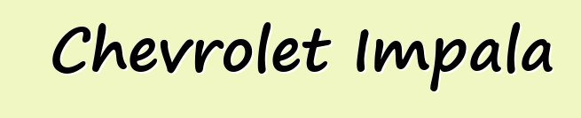 Chevrolet Impala