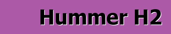 Hummer H2