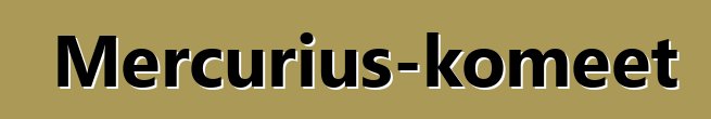 Mercurius-komeet