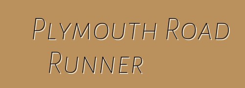 Plymouth Road Runner