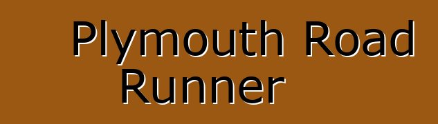 Plymouth Road Runner