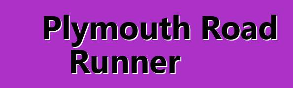 Plymouth Road Runner