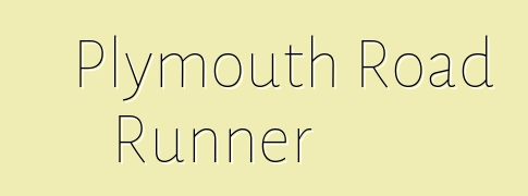 Plymouth Road Runner