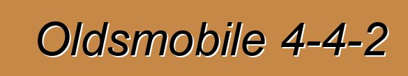 Oldsmobile 4-4-2