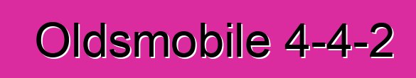 Oldsmobile 4-4-2
