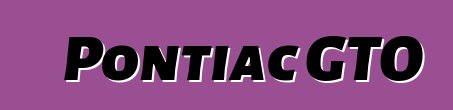Pontiac GTO