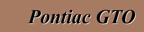 Pontiac GTO