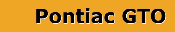 Pontiac GTO