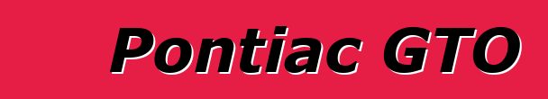 Pontiac GTO