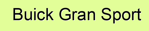 Buick Gran Sport
