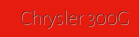 Chrysler 300G