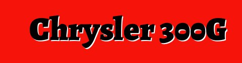 Chrysler 300G