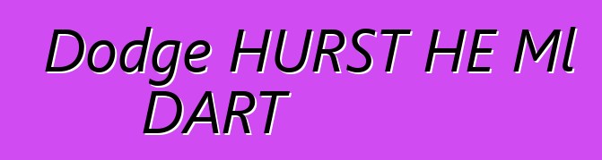 Dodge HURST HE Ml DART