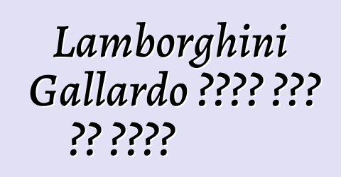 Lamborghini Gallardo የጡረታ ዕድሜ ላይ ደርሷል