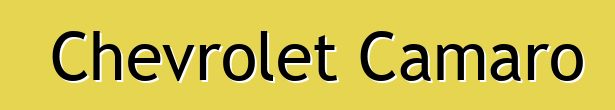 Chevrolet Camaro