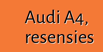 Audi A4, resensies