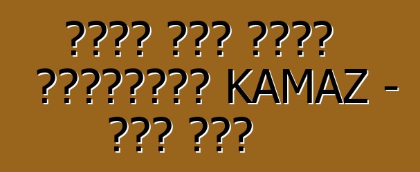 የነዳጅ ፍጆታ እንዴት እንደሚቀንስ። KAMAZ - ቀላል ህጎች