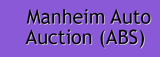 Manheim Auto Auction (ABŞ)
