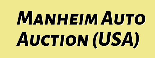 Manheim Auto Auction (USA)