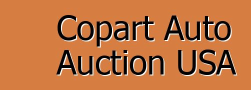 Copart Auto Auction USA