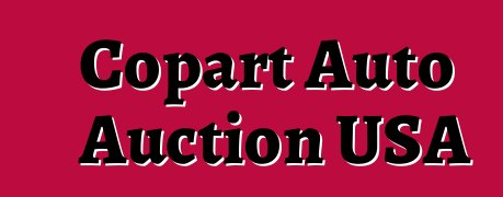 Copart Auto Auction USA