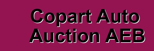 Copart Auto Auction AEB