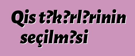 Qış təkərlərinin seçilməsi