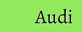 Audi