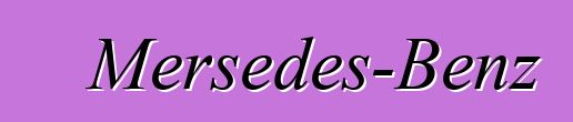 Mersedes-Benz