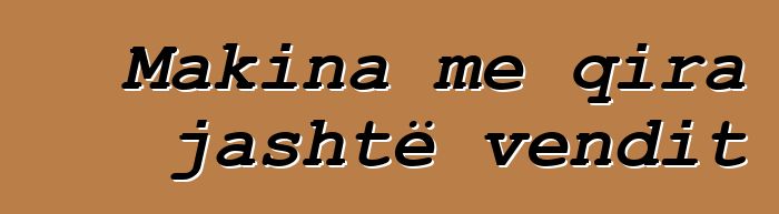 Makina me qira jashtë vendit