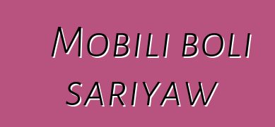 Mobili boli sariyaw