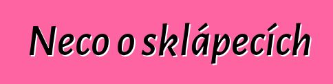 Něco o sklápěcích