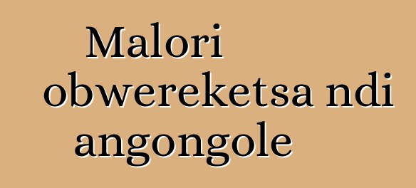 Malori obwereketsa ndi angongole