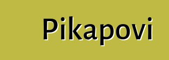 Pikapovi