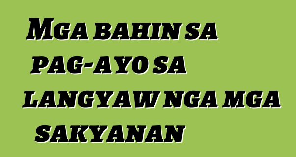 Mga bahin sa pag-ayo sa langyaw nga mga sakyanan