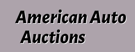American Auto Auctions