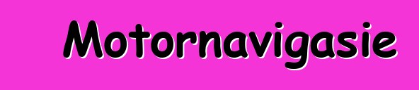 Motornavigasie