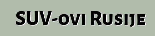 SUV-ovi Rusije
