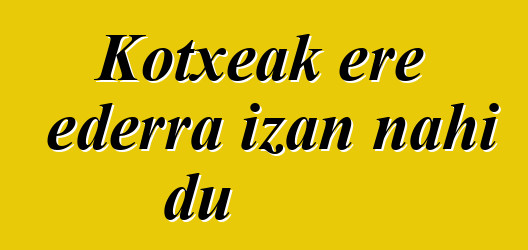 Kotxeak ere ederra izan nahi du