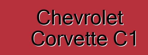 Chevrolet Corvette C1