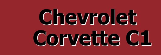 Chevrolet Corvette C1