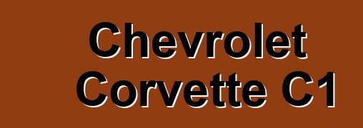 Chevrolet Corvette C1