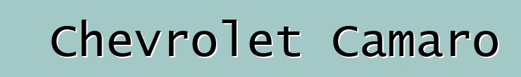 Chevrolet Camaro