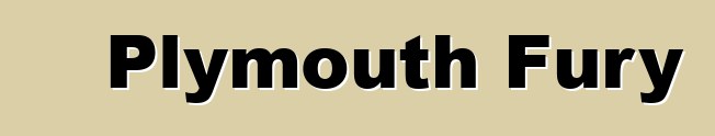 Plymouth Fury