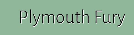 Plymouth Fury
