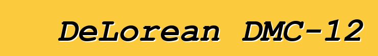 DeLorean DMC-12