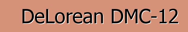 DeLorean DMC-12